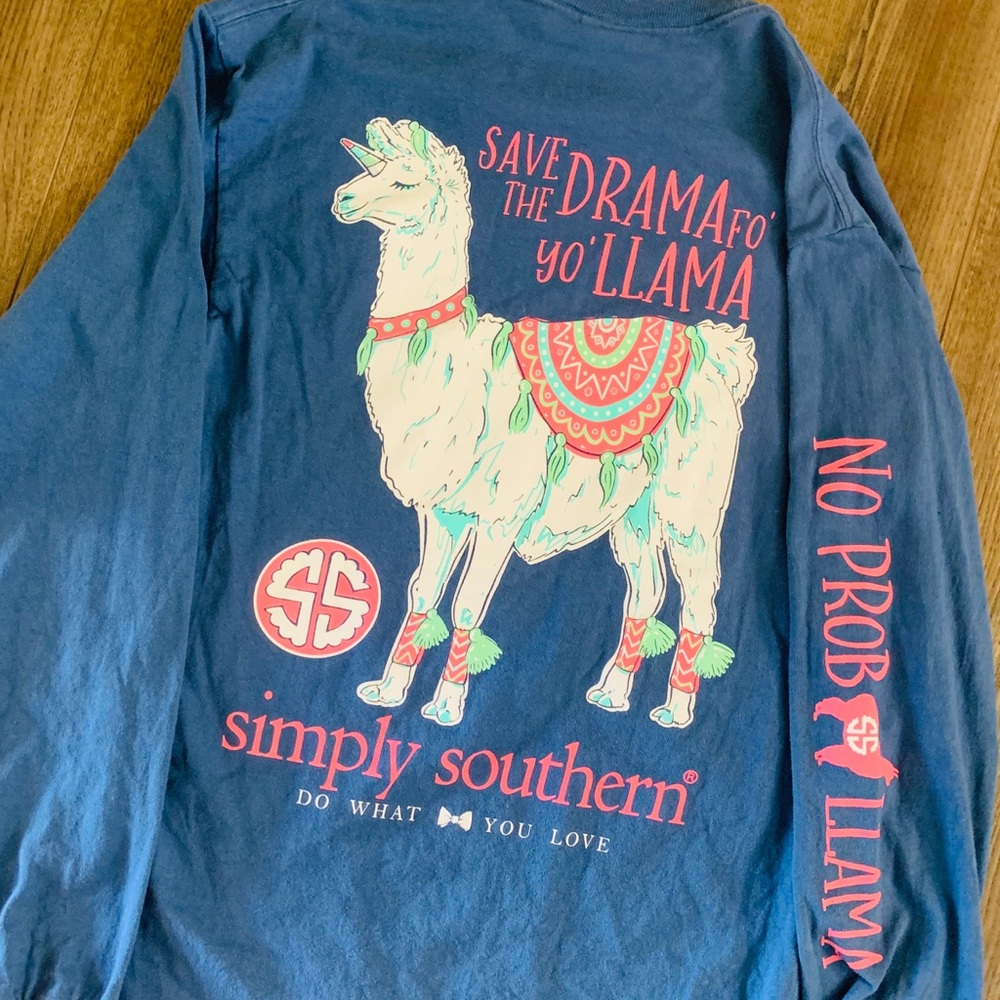 EUC Simply Southern Long Sleeve Medium